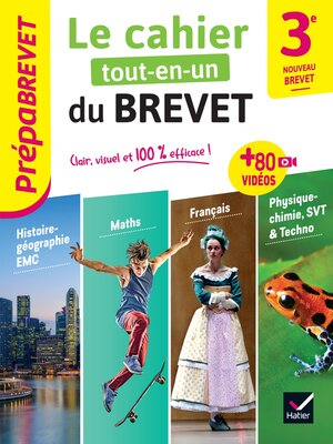 cover image of Prépabrevet--Le Cahier Tout-en-un du Brevet--Brevet 2025